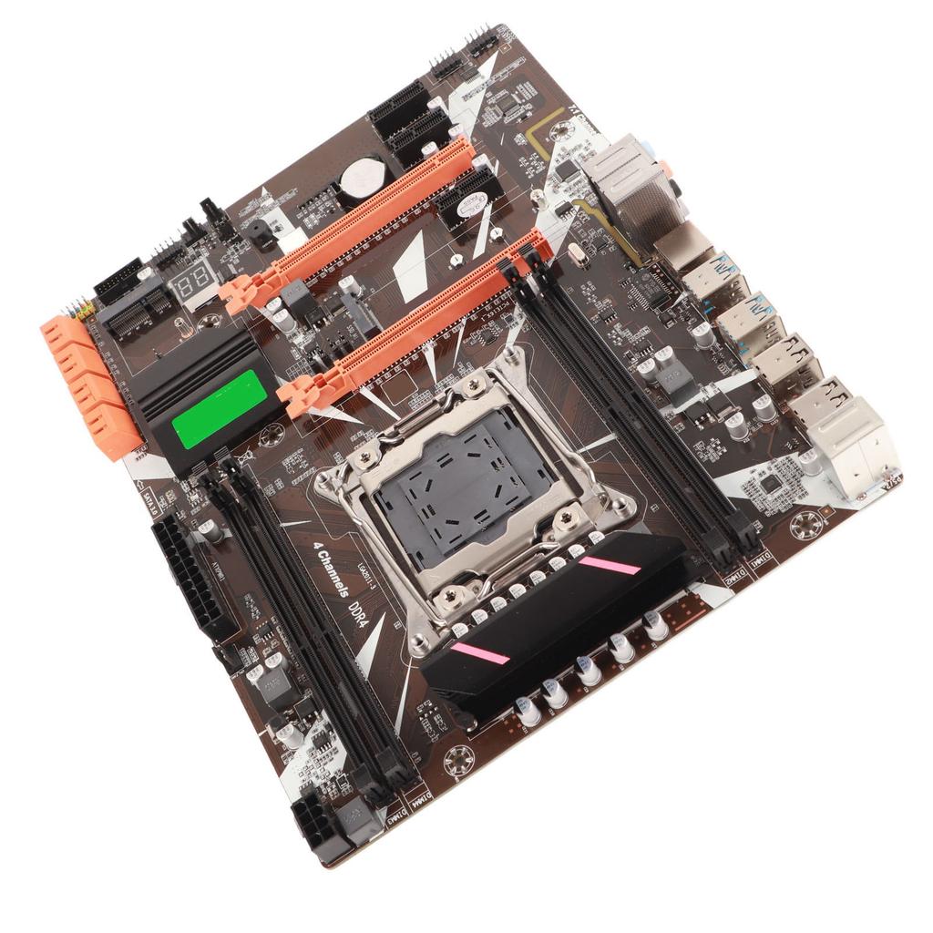 DDR4 Motherboard 5 PCIe Slots 8 SATA3.0 DDR4 Memory High Speed Desktop Motherboard for Computer PC Replacement