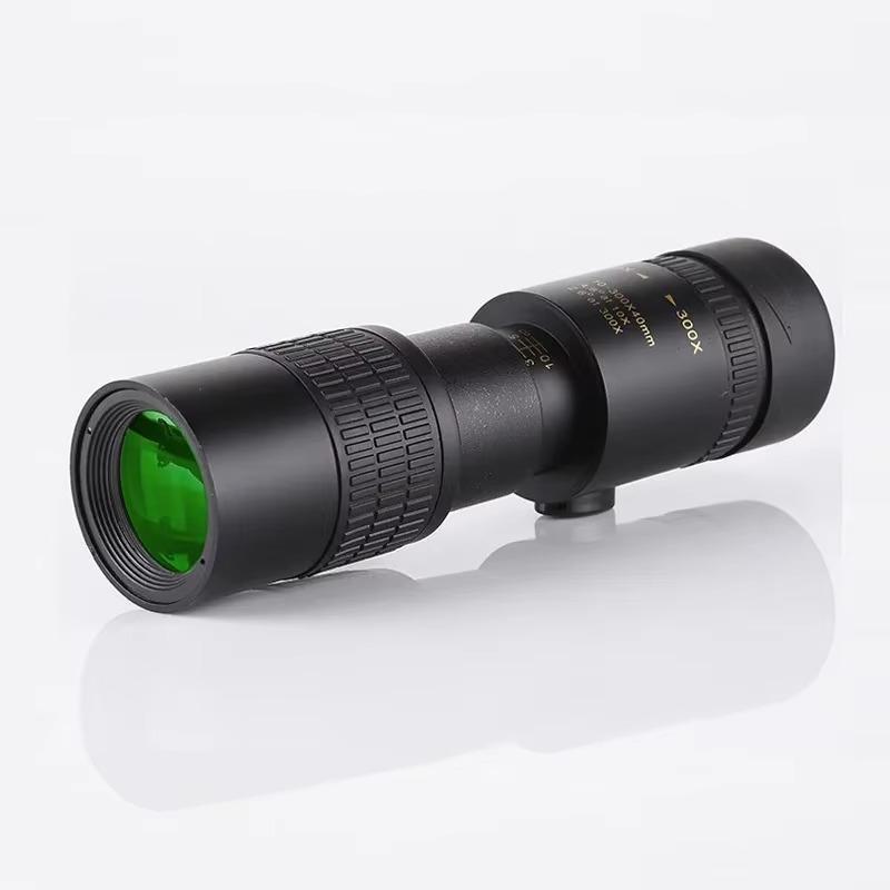 Monocular Telescope Long Range With Smartphone Holder And Tripod 10-300x40mm For Outdoor Bird Watching
