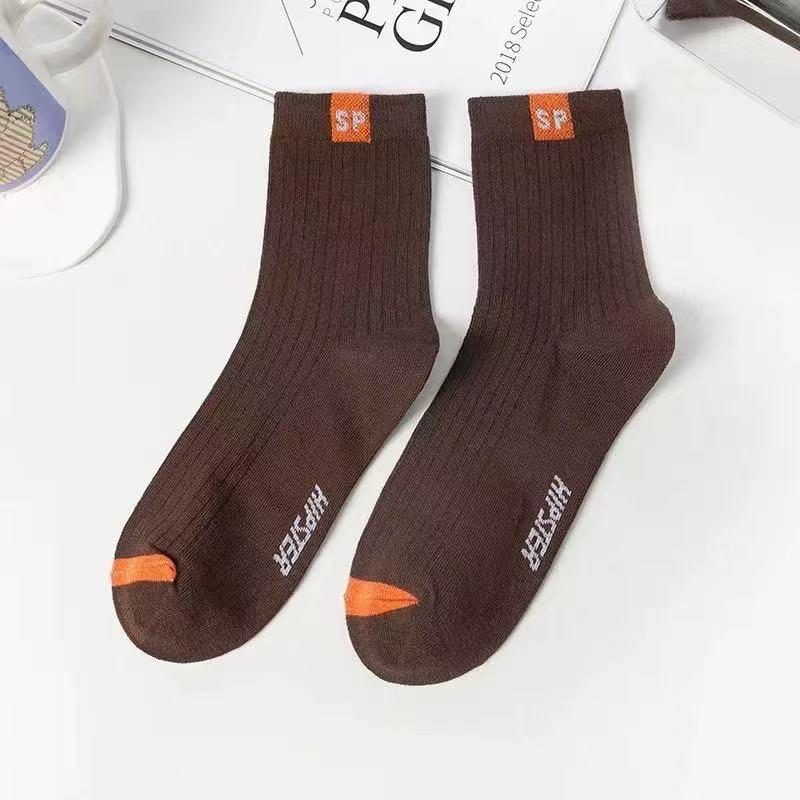 Zhuji Men's Breathable Odor-Resistant High Tube Sports Socks for Autumn and Winter