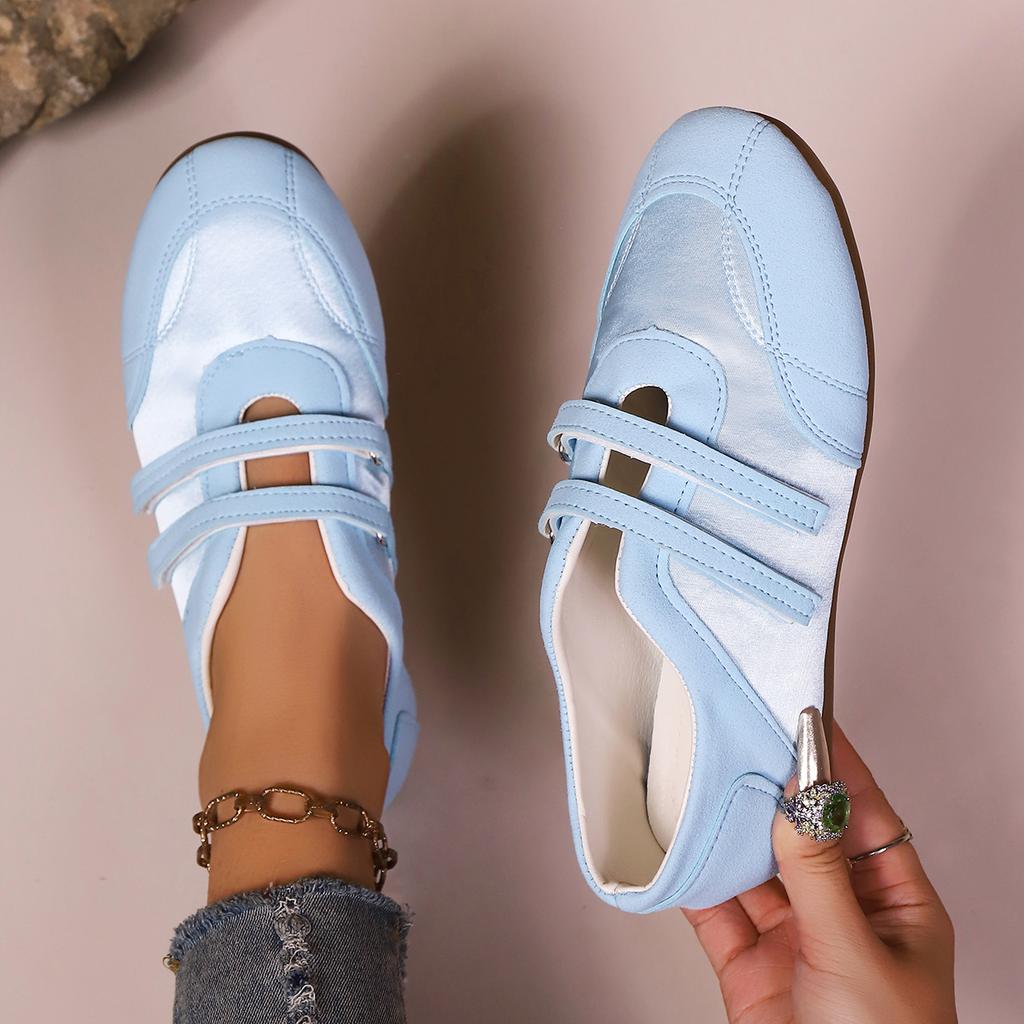 Baleriny Damskie Buty Sportowe Modne Codzienne Płaskie Mokasyny Buty do Chodzenia Baleriny Damskie Trend Wygodne Przytulne Trampki Damskie