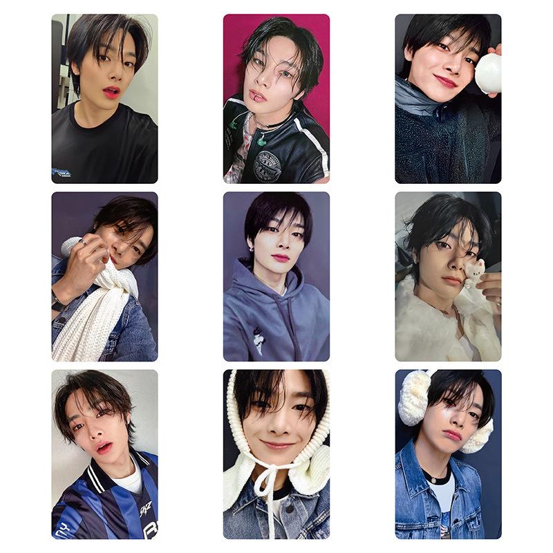 Skzoo Stray Kids DOIT KARMA Pop Up Fotokort Hyunjin Bang Chan Han Idol Samlarvärda Merch-Kort För Fans Samlarpresent