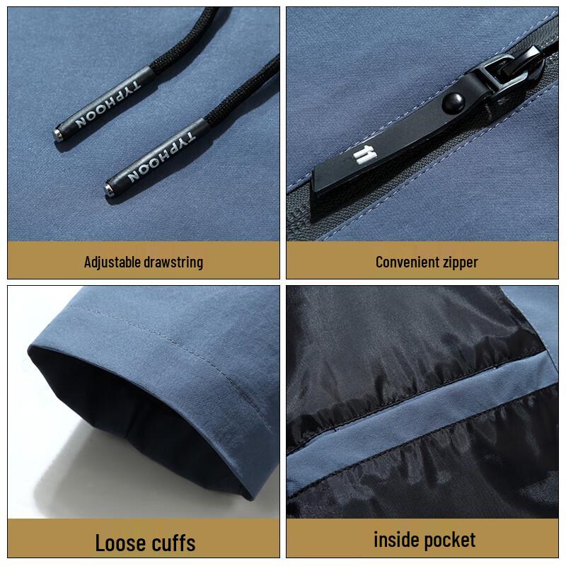 JEANSWEST Men's Casual Hooded Jacket