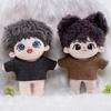 Camiseta de Muñeco de Peluche de Algodón Lindo - Manga Corta Lavada, 10-15-20 CM