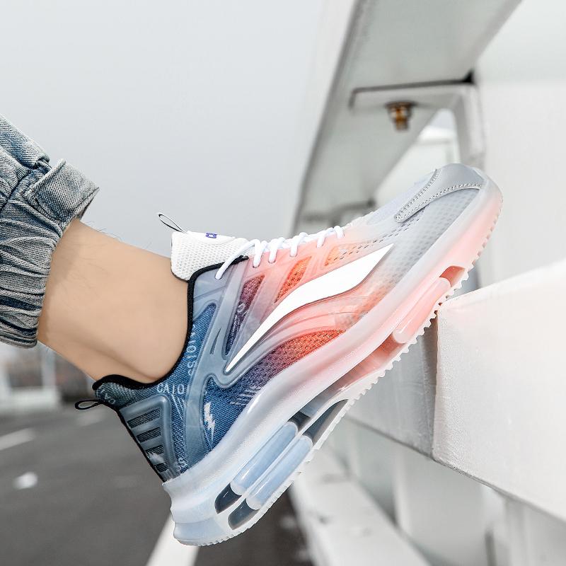 Men’s Sports Shoes Women Running Sneakers Basketball Shoes Thick Sole Height Increase Couple Unisex Jogging Shoes