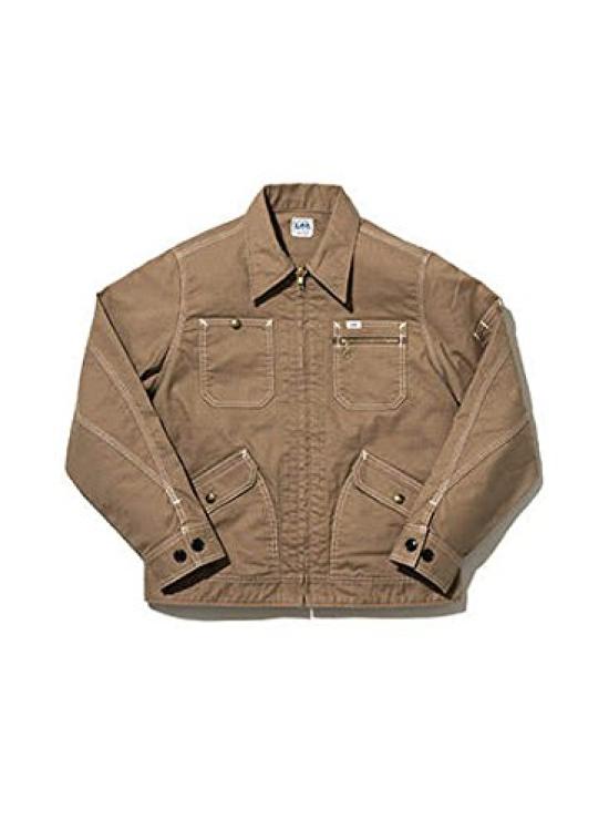 Lee Women s Zip-Up Jacket Camel S