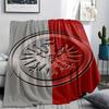 1pc Eintracht Frankfurt Print Flannel Blanket, High quality Comfortable for All Seasons, Home Decor, Warmth and Comfort, Perfect for Christmas Gifts37