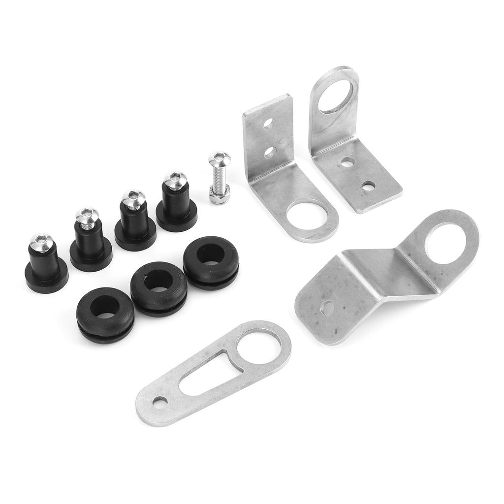 Radiator Bolt On Bracket Kit Fit for Honda Civic EG DC2 EK 1992 2000 K Swapped Chassis