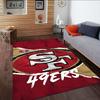 San Francisco Football Teppich, Küchenteppiche, Yogamatte, Rutschfeste Matten, Teppich für Badezimmer, Wohnzimmer Schlafzimmer, Camping Teppiche Weihnachtsgeschenk