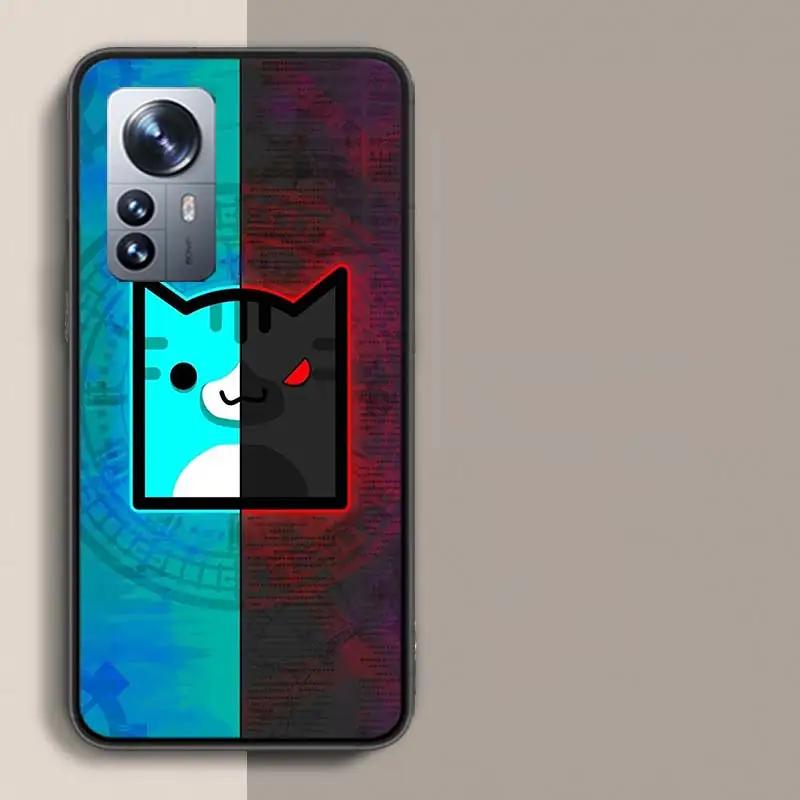 Geometry Dash Phone Case For Xiaomi Poco X3 NFC X4 GT M3 M4 M5 M5S X7 X6 X5 F6 Pro F5 F4 Mi F3 F2 Cover TPU Capa Coque Clear Pat