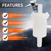4Pcs 16910-ZV4-015 Marine Fuel Filter For Honda 4 Stroke BF 8 9.9 10 15 20 25 30 40 50 60 75 90 HP Outboard 16910-ZV4-005