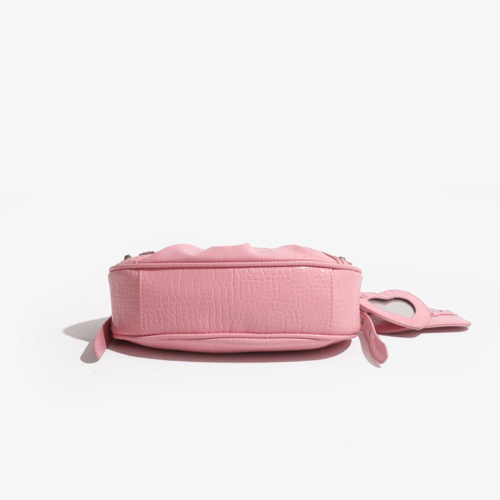 2025 Fashion Trend Tassel Rivet Motorcycle Underarm Shoulder Bag Crossbody for Women