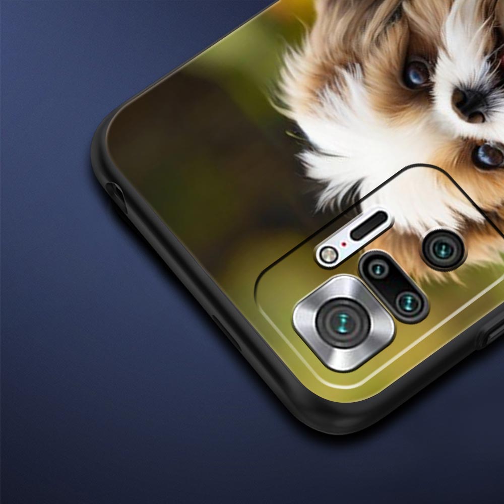 Phone Case For Xiaomi Redmi Note 14 13 12 Pro Plus 5G 9S 9 10 11 4G 14C 13C 12C 10C 9C 9A Cover Shih Tzu Painting Cute Animal