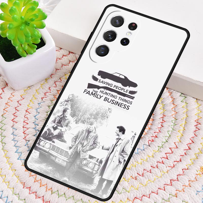 Supernatural Final Season 15 TPU Phone Case For Samsung Galaxy note 10 pro S26 S25 S24 S23 S22 Ultra Plus S21 FE S20 Cover