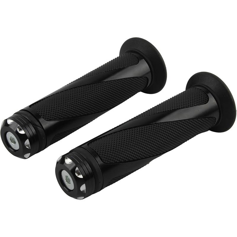 Universal Motorcycle Handle Handlebar Hand Bar Grip 7/8 22mm For Kawasaki Honda Yamaha Suzuki Benelli Ducati