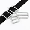Meetee 10-30Pcs 15-38mm Metal Ring Buckle Backpack Straps Slider Clasp Webbing Adjuster Aluminum Alloy Loop Hooks Accessories