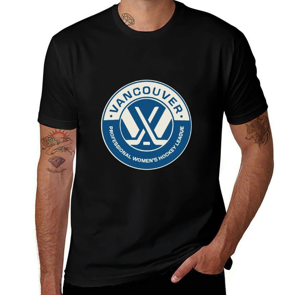 Vancouver Pwhl Logo Tshirt Unisex T Shirts For Unisex Casual T Shirts Designer Tshirt