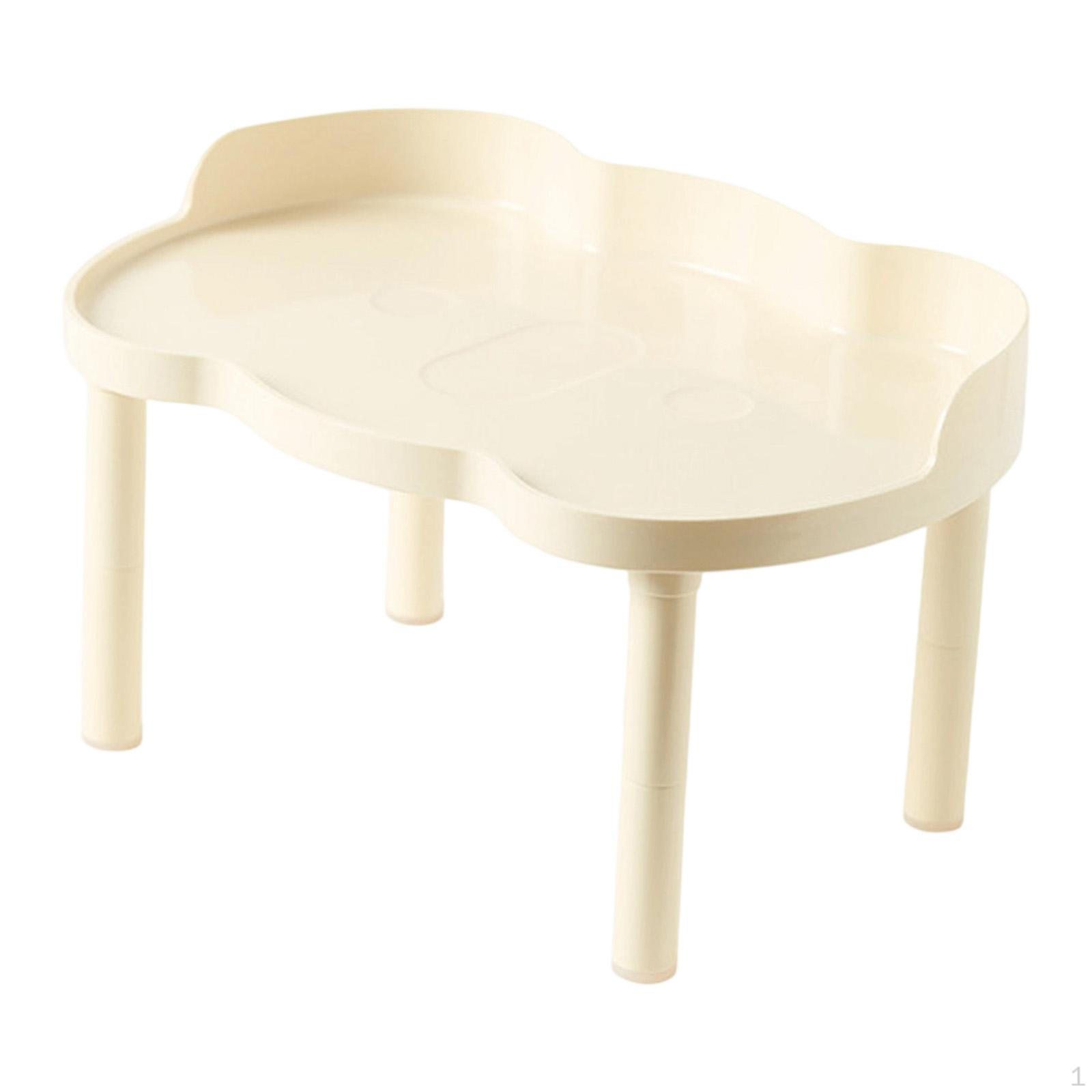 

Регулируемая по высоте платформа для маленьких животных, прочная, устойчивая, для колеса для упражнений, миски для еды, воды белый