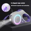 LED Einziehbare Hundeleine mit Licht für Welpen Kleine Mittlere Große Hunde Katzen Haustier Geschirr Leinen Halsband Zubehör 3m 5m Rolle