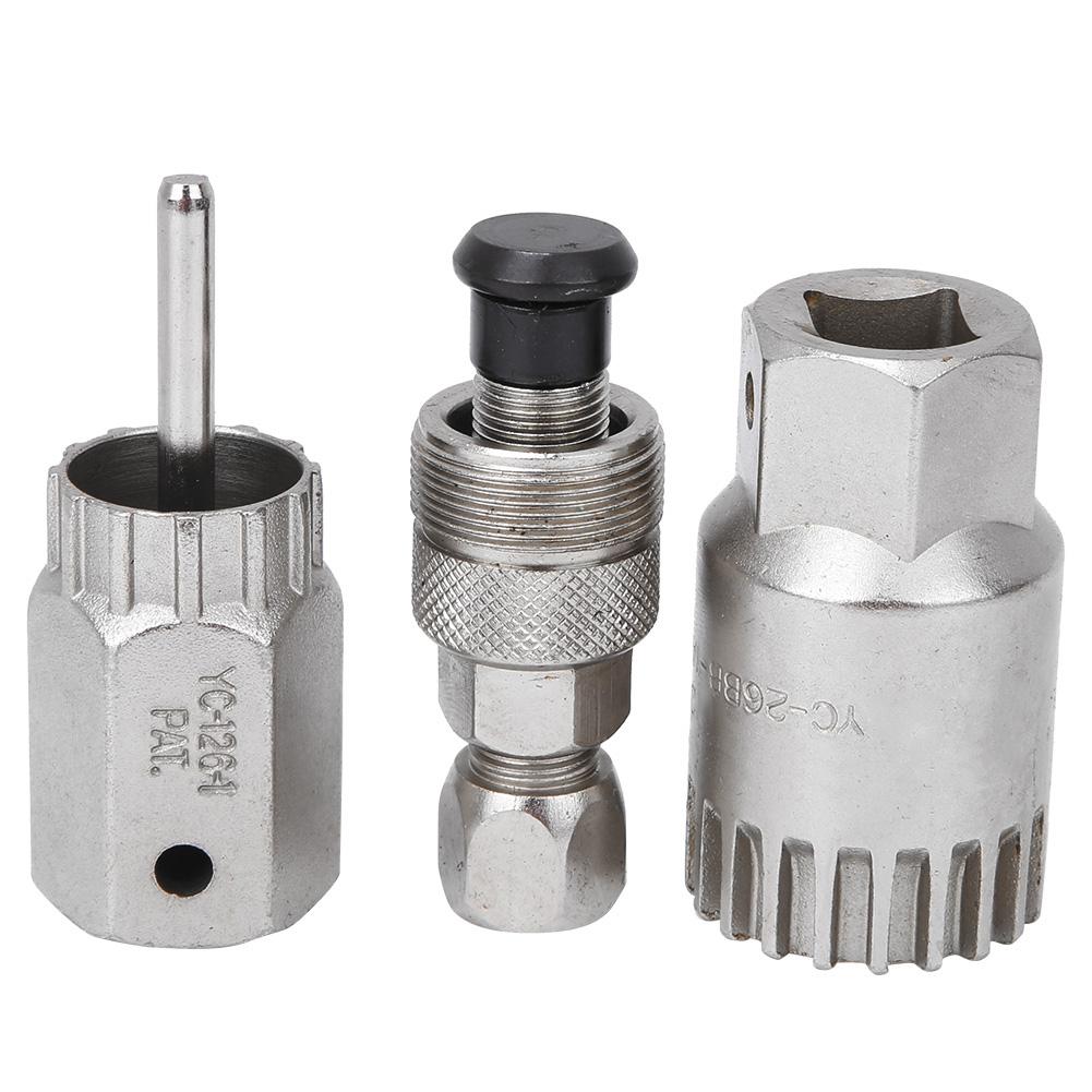 Multifunctional Bicycle Repair Tool Kit Chain Ring Nut Wrench Mountain Bike Repairing Tool Set