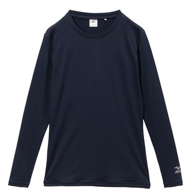 Trainingsbekleidung Weiche Kompression Rundhals Tiefer Schnitt Größe S Shirt, Feuchtigkeitsableitend, Schnelltrocknend, K2JACM50, Marineblau,