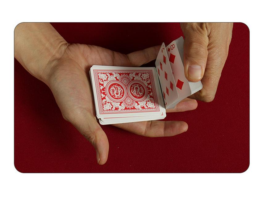 Master Illusion Card: Transform White To Junk To Same Number with Color Change and Hypnosis Effect