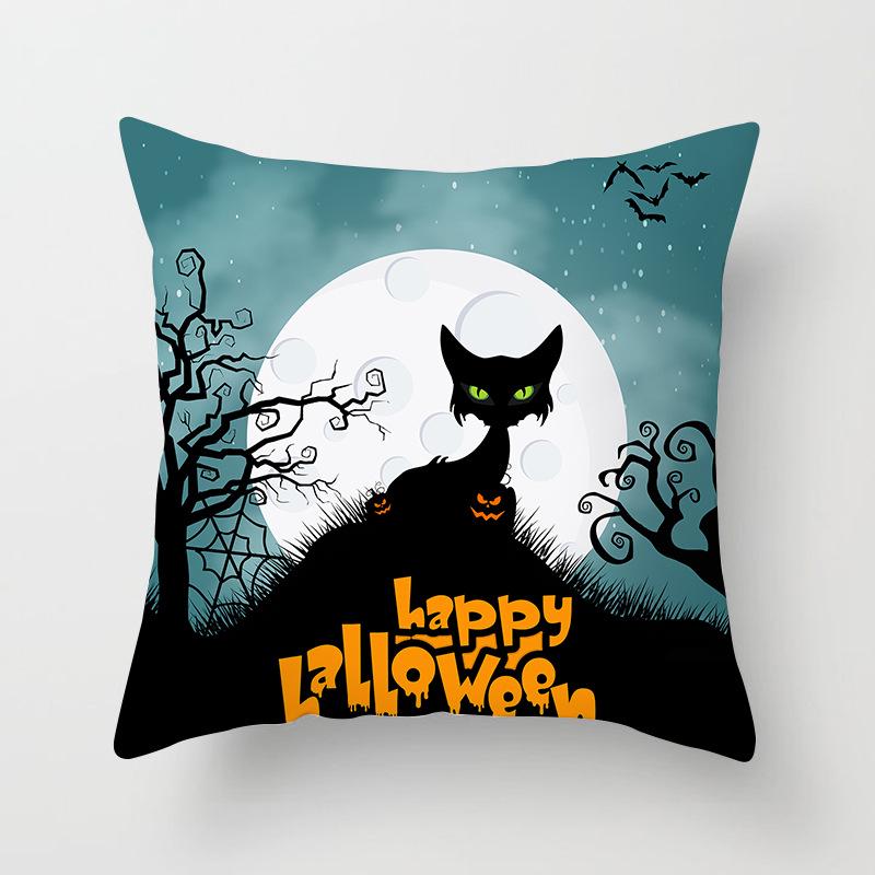 Pillow Covers Halloween Day Home Sofa Cushion Covers Office Supplies