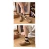 Couple Plush Cotton Slippers Fleece Lined Warm Indoor Home Men Women Fall Winter