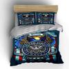 Eagle, navy emblem, banners. Bedding sets Duvet cover sets Duvet covers Pillowcases(1* Duvet Cover 2* Pillowcases without duvet insert)
