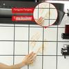 1 Roll of Plastic Electrostatic Adsorption Wall Protection Film - Waterproof, Oil-Proof, Removable Film, Suitable for Kitchen, Tiles, Home Decoration