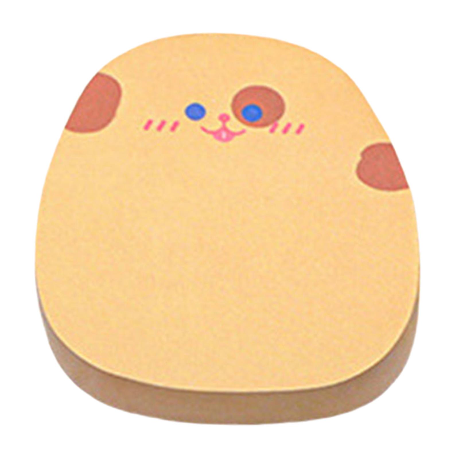 

60 аркушів самоклеючого паперу для нотаток. Невеликі блокноти. Мультяшні нотатки. Неліновані аркуші. Нагадування на холодильнику. Блокнот. Календар. D