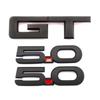 3D ABS GT And 5.0 Emblem Car Sticker Accessories Car Tools Suitable for All Models Decoration Mustang Amg Car Accessories