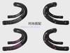 Ergonomic Dual Color Road Bike Handlebar Grip Silicone Non-Slip Sweat-Absorb Comfort Anti-Vibration Bicycle Handle Design