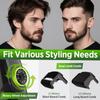 Cordless Men Beard Trimmer Electric Shaver IPX6 Waterproof Built-in Vacuum Clipper for Mustache Sideburns Grooming Kit
