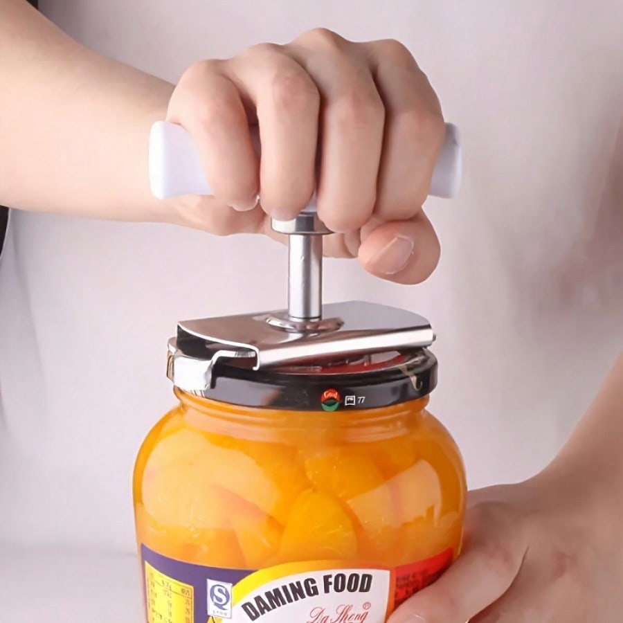 Stainless Steel Jar Lid Opener, Jar Lid Opener, Household Kitchen Jar Lid Opener, Hotel Kitchen Accessories