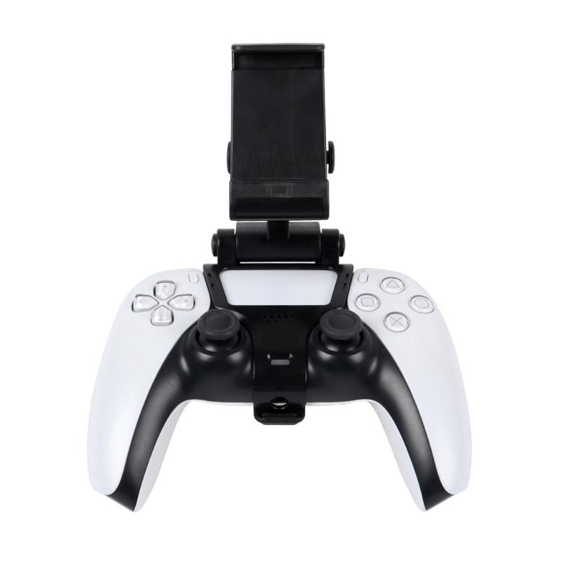 Phone Mount Clip Gaming Clamp Bracket Phone Holder ABS Adjustable for Adult Teen Gamepad Accessories