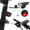 Fahrradlichter USB Wiederaufladbare Fahrradlichter Frontscheinwerfer Rücklicht Fahrradzubehör