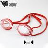 Silicone Small Frame Electroplated Waterproof Anti-Fog Swimming Goggles for Pool Competitions and Training