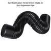 Car Cold Air Intake Tube Kit 2.5inch 3inch Flexible Air Inlet Duct Pipe System 50mm 63mm 76mm Universal  Air Intake Kit