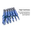 A96I-Hex Shank Screw Thread Metric Tap Drill Bits Screw Machine HSS Compound Drill Hand Tools For Metal Steel Wood Plastic