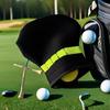 Valuables Holder Terylene Golf Ball Pouch Metal Clip Spacious Golf Ball Tee Holder Golf Accessories Golf Practice