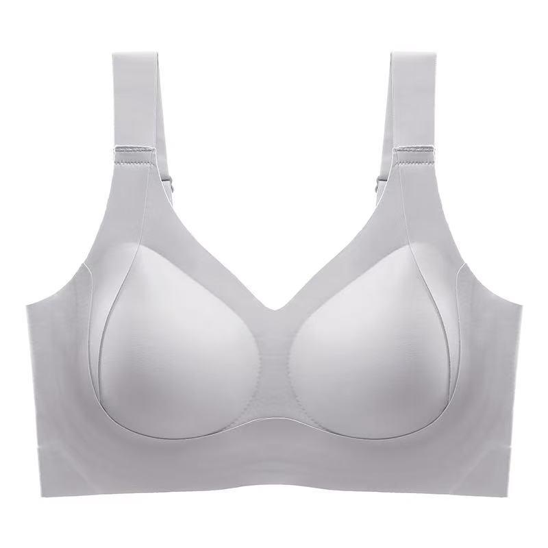 

Бесшовный бюстгальтер с эффектом пуш-ап большого размера: Дышащий, Предотвращающий провисание, Удобный и Плотно прилегающий XL