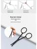 Men's Stainless Steel Grooming Set: Beard, Eyebrow & Nose Hair Trimmer with Mirror & Storage Box