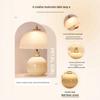 Luxury Cream Style Bedside Table Lamp - Creative Night Light for Bedroom Atmosphere