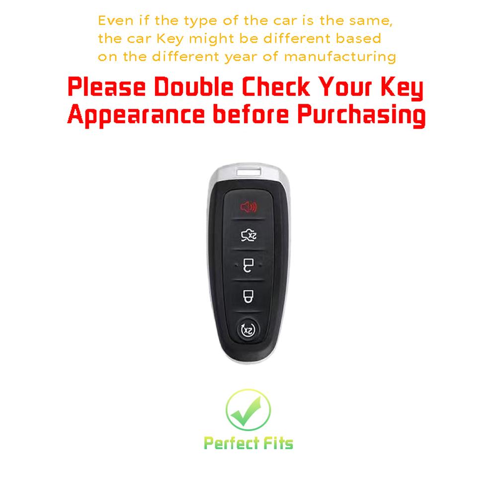 5 Buttons Tpu Key Shell Flip Folding Key Case For Ford Edge Focus Flex Explorer Taurus Lincoln Mks Mkt Mkx Protector