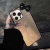 Luxury 3D Rhinestone Bow Bling Glitter Case For iPhone 17 16 15 14 13 12 11 Pro Max X XR Plus Cute Bowknot Shockproof Soft Cover