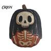 Atmospheric Retro Interior Ornaments Halloween Wooden Ornaments, Distressed Pumpkin/Cat Decorations, Desktop & Wall Artistic Home Office Decor Decors