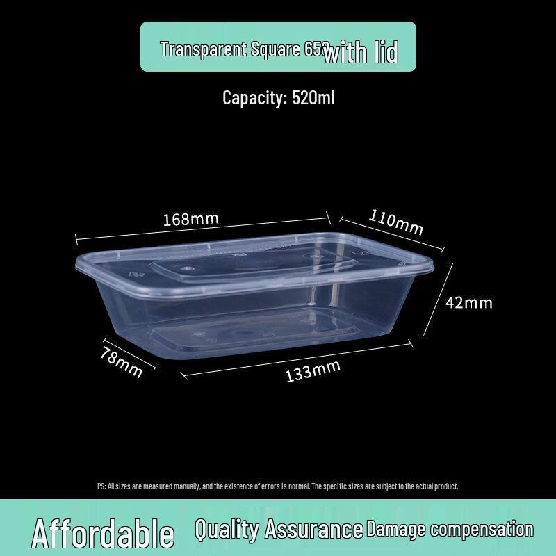 ZISIZ Round Disposable Food Container