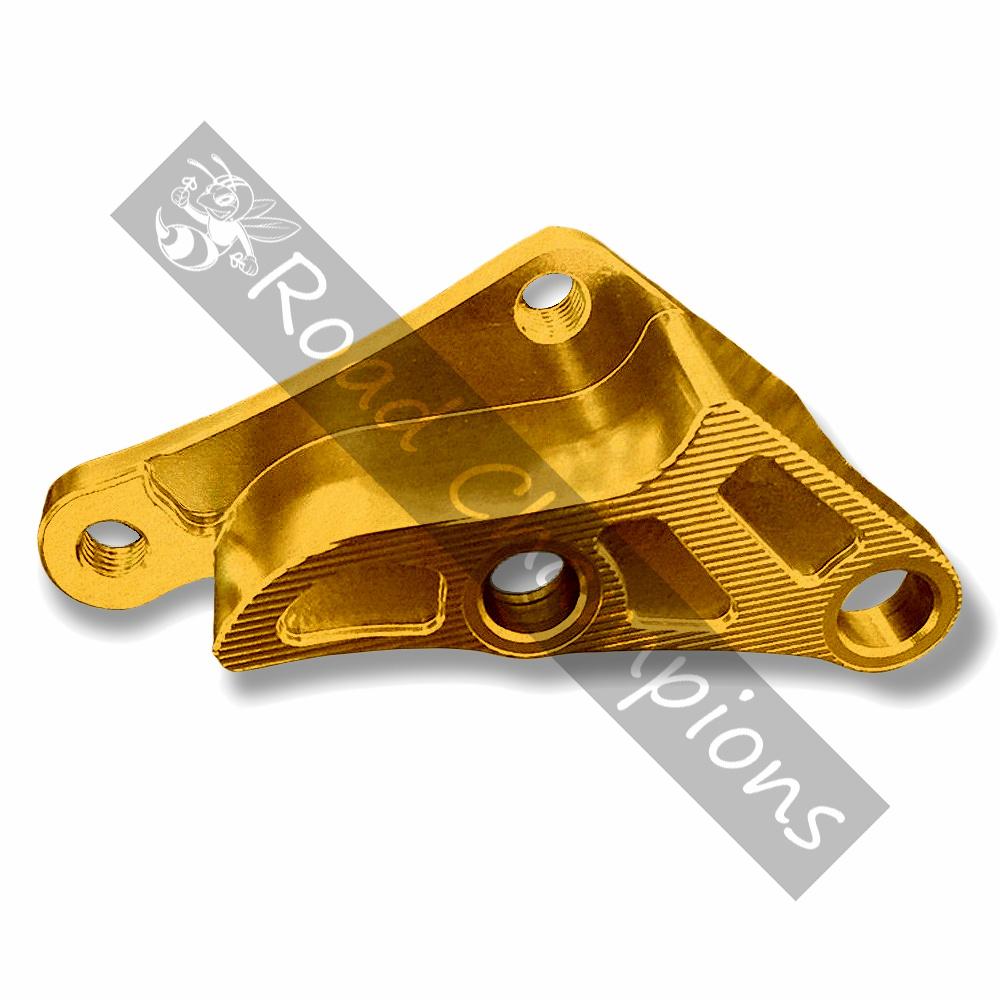 For Vespa Sprint150 Primavera150 Motorcycle Brake Caliper Adapter Mount Bracket Caliper CNC Aluminum Accessories золотой