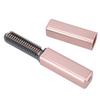 Mini Flat Iron USB Rechargeable 15S Heat Up Cordless Small Hair Straightener for Short Hair Bangs Pink Gold
