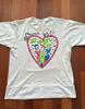 T-shirt bianca artwork band Shonen Knife Unisex Tutte le taglie dalla S alla 45XL 1F1883 T-shirt Unisex
